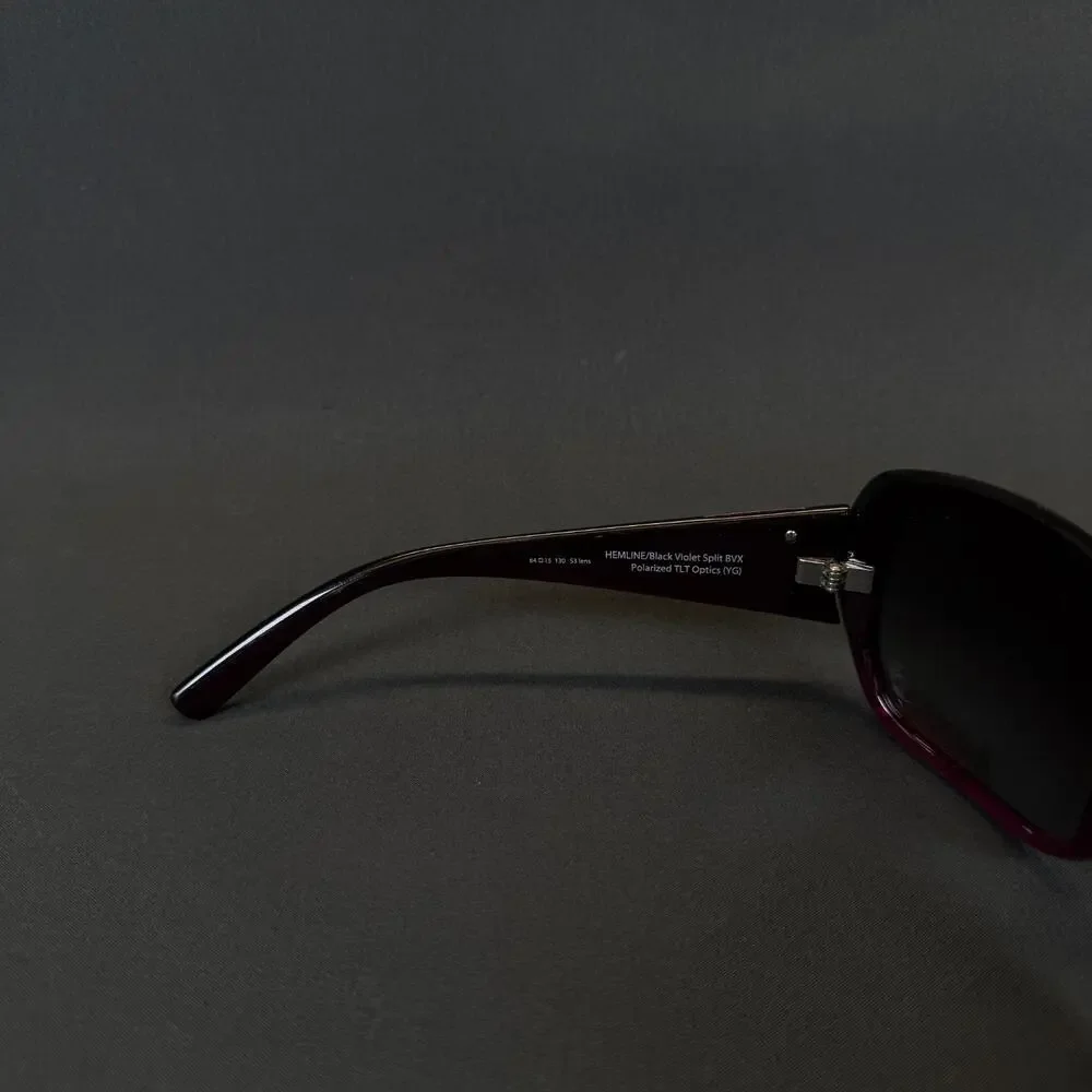 Smith Evolve 64 15 130 53 Hemline Black Violet Split Sunglasses ONLY FRAME